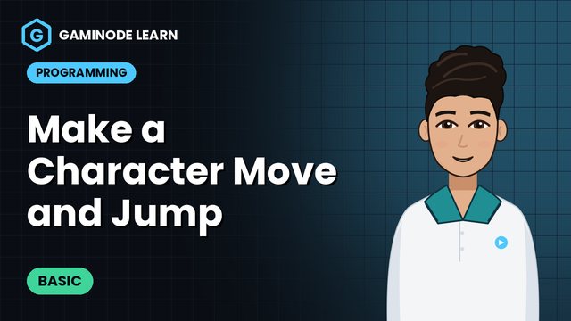 Make a Character Move and Jump
