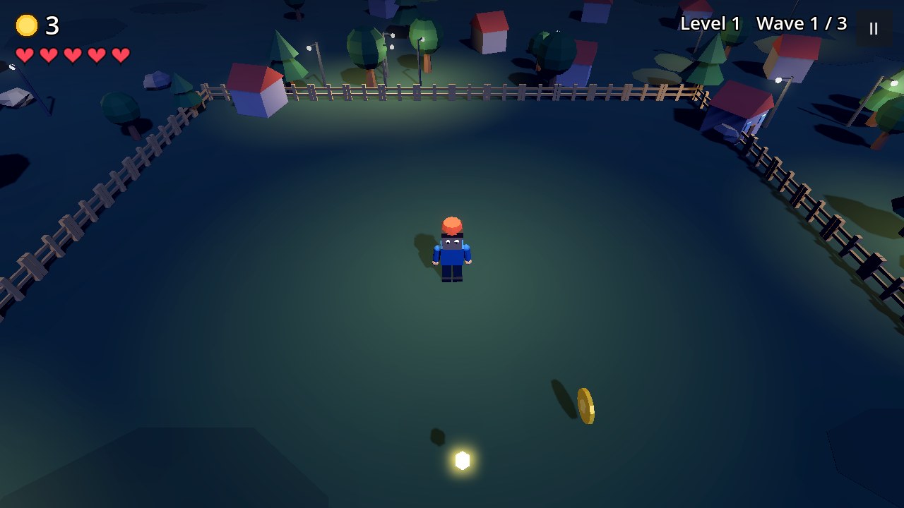 3D Zombie Arena Survival screenshot
