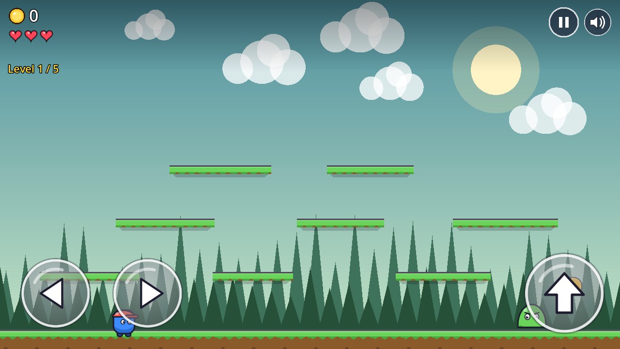 2D Forest Platformer screenshot