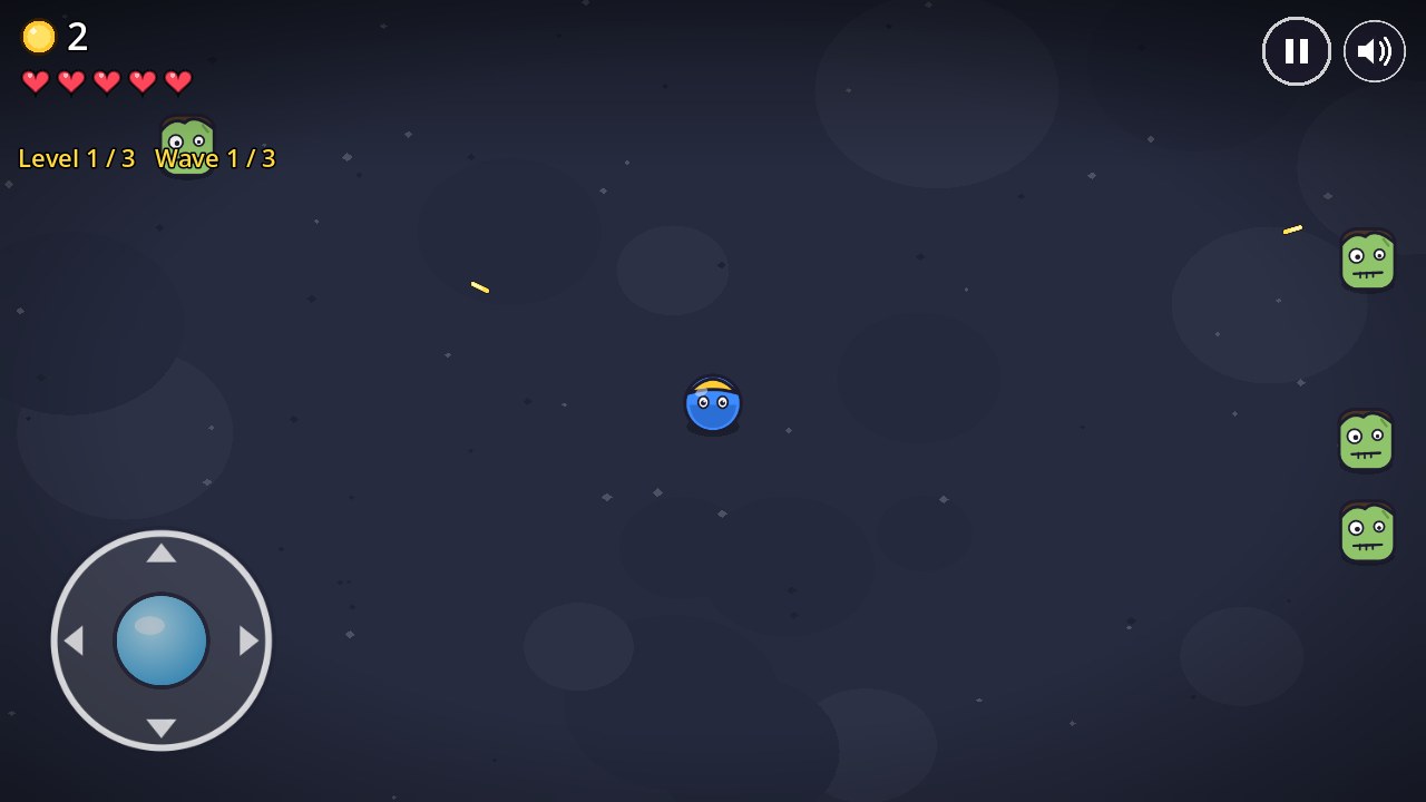2D Top-Down Zombie Shooter screenshot